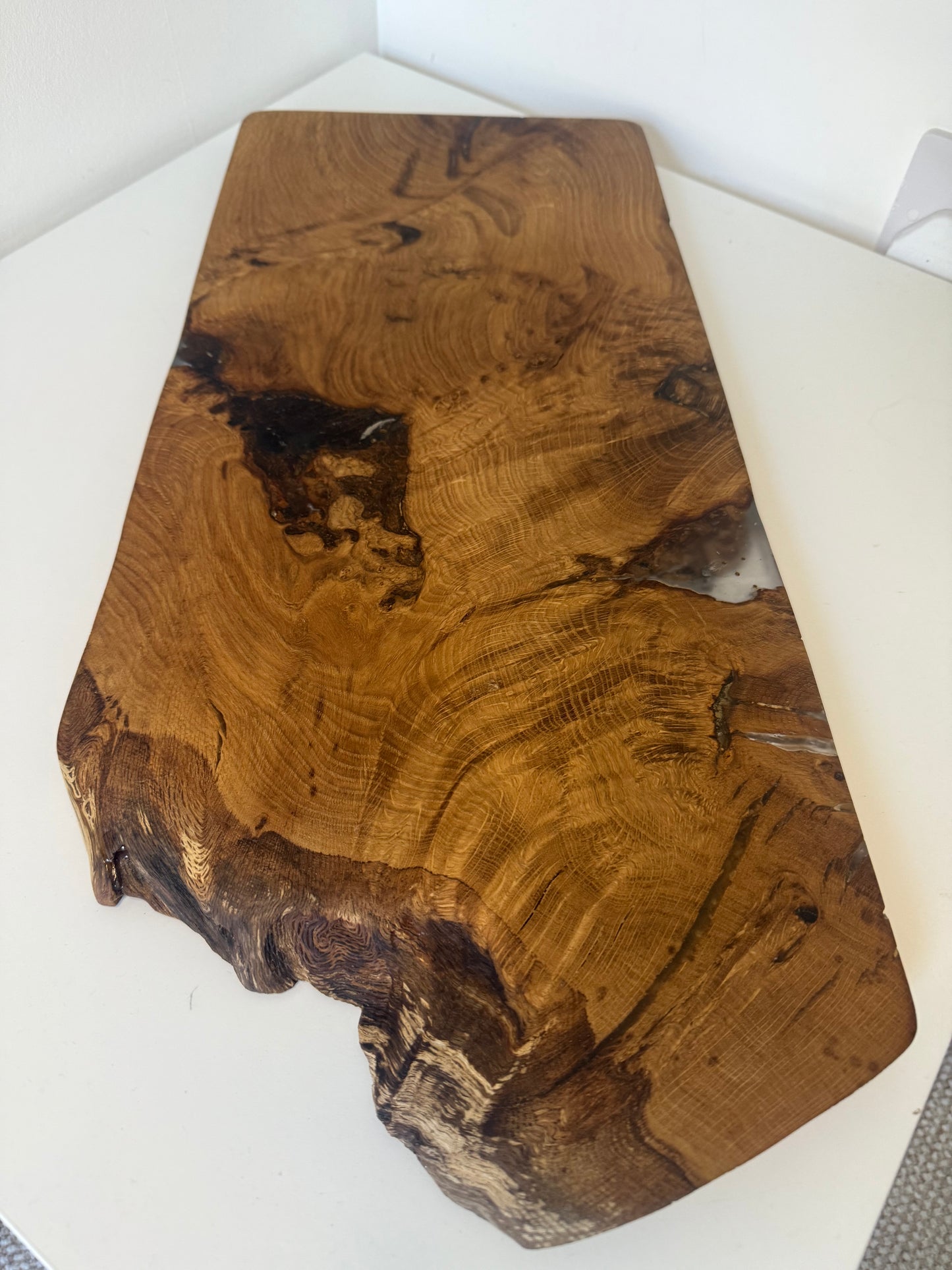 Large Live Edge Oak Serving / Charcuterie Board