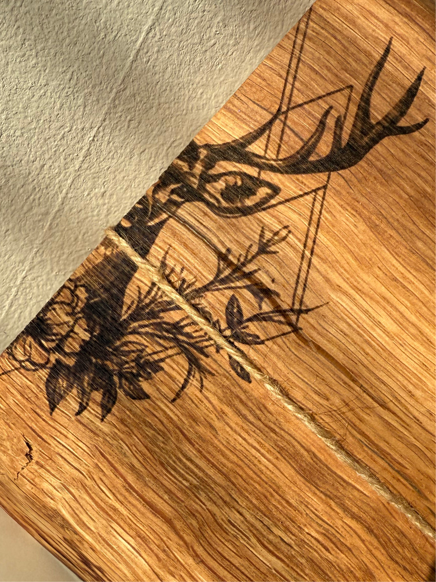 Small Stag Engraved Serving / Charcuterie Board