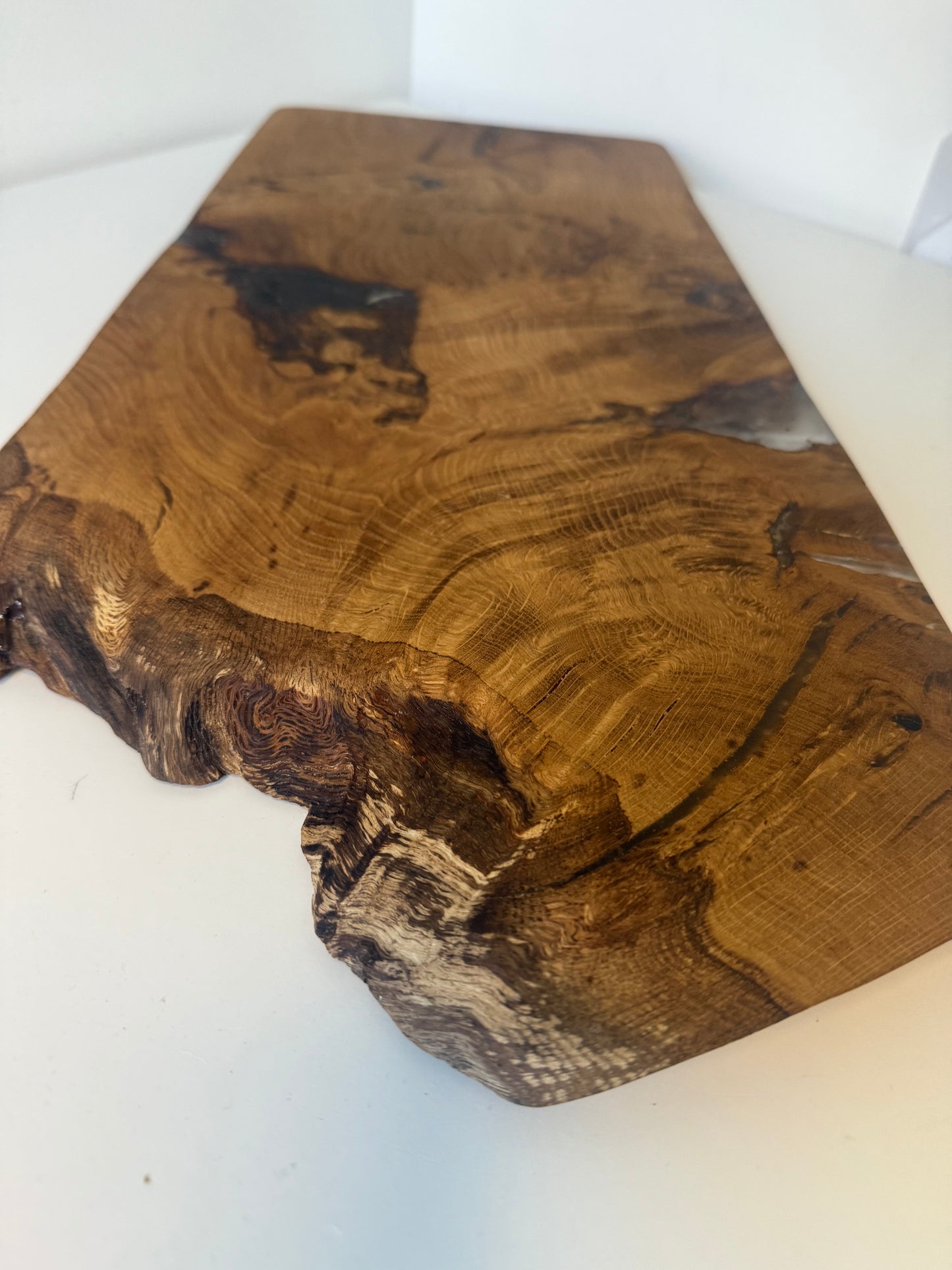 Large Live Edge Oak Serving / Charcuterie Board
