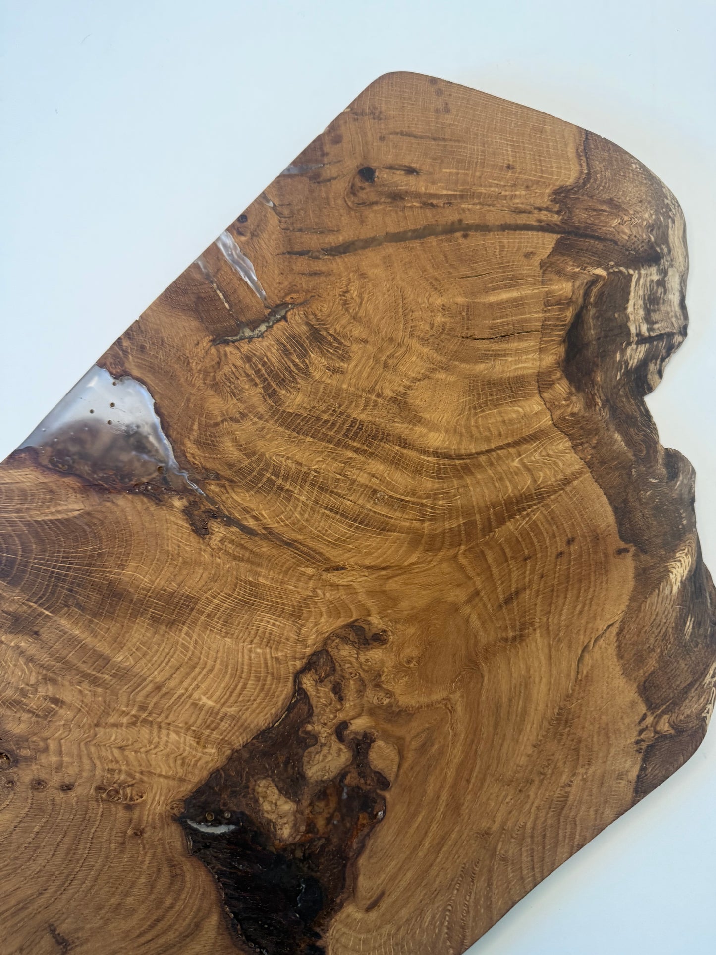Large Live Edge Oak Serving / Charcuterie Board