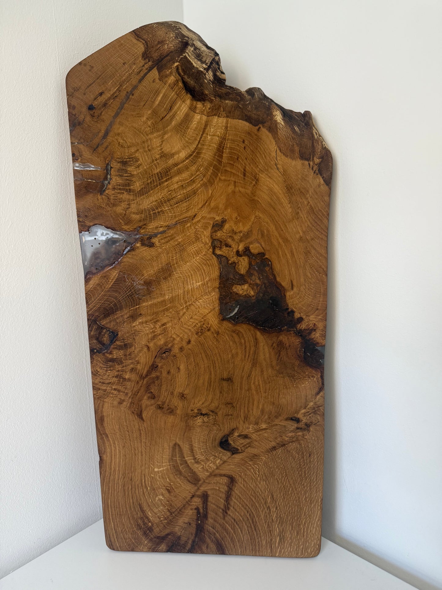Large Live Edge Oak Serving / Charcuterie Board