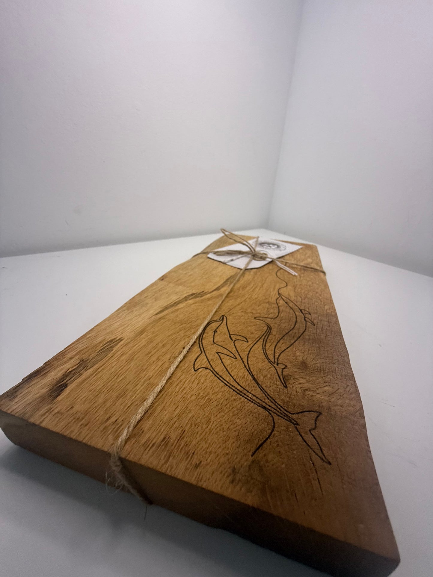 Small Dolphin Engraved Serving / Charcuterie Board