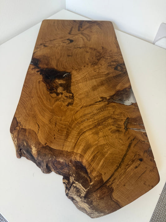 Large Live Edge Oak Serving / Charcuterie Board